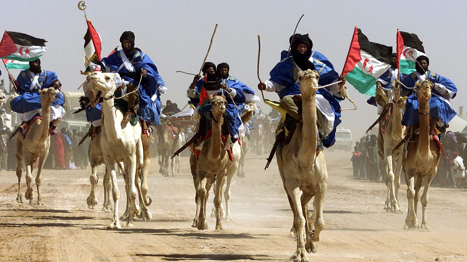 Celebraciones del 25º aniversario del Frente Polisario en Tinduf (Argelia)