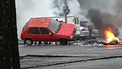 Paris'te 'sarı yelekliler'in başlattığ eylemler Nantes'a sıçradı