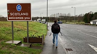 Bryan Carter in Scotland