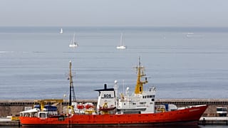 MSF'e bağlı Aquarius arama kurtarma gemisi 