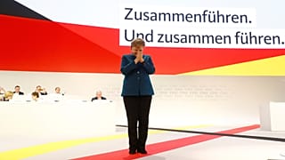 Despedida emocionada de Merkel