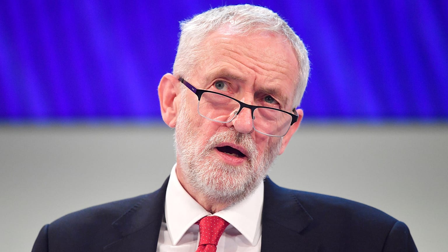 Britain's Labour Party leader Jeremy Corbyn