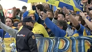 شاهد: مناصرو نادي بوكا يستعدون للنهائي المصيري ويغمرون شوارع مدريد بالهتفات والألوان