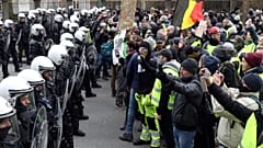 Les "gilets jaunes" belges eux aussi dans la rue
