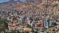 Bolivia'nın başkenti La Paz