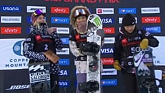 Halfpipe : le show de la championne olympique Chloe Kim