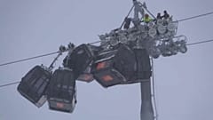 Hochzillertal: 5 Gondeln zusammengeprallt