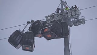 Hochzillertal: 5 Gondeln zusammengeprallt