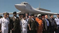 Bombardeiros russos aterram na Venezuela