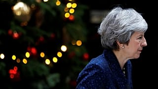 Prime Minister Theresa May addresses the media outside 10 Downing Street