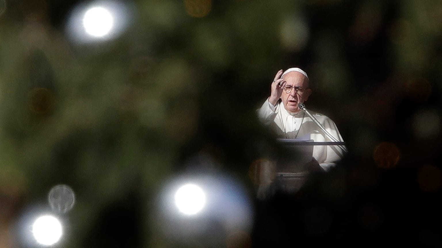 Katolik dünyasının ruhani lideri Papa Francis 