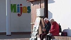 Dunkle Wolken über dem britischen Rentnerparadies