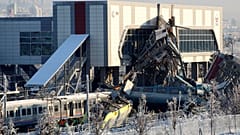 Крушение поезда под Анкарой: есть погибшие