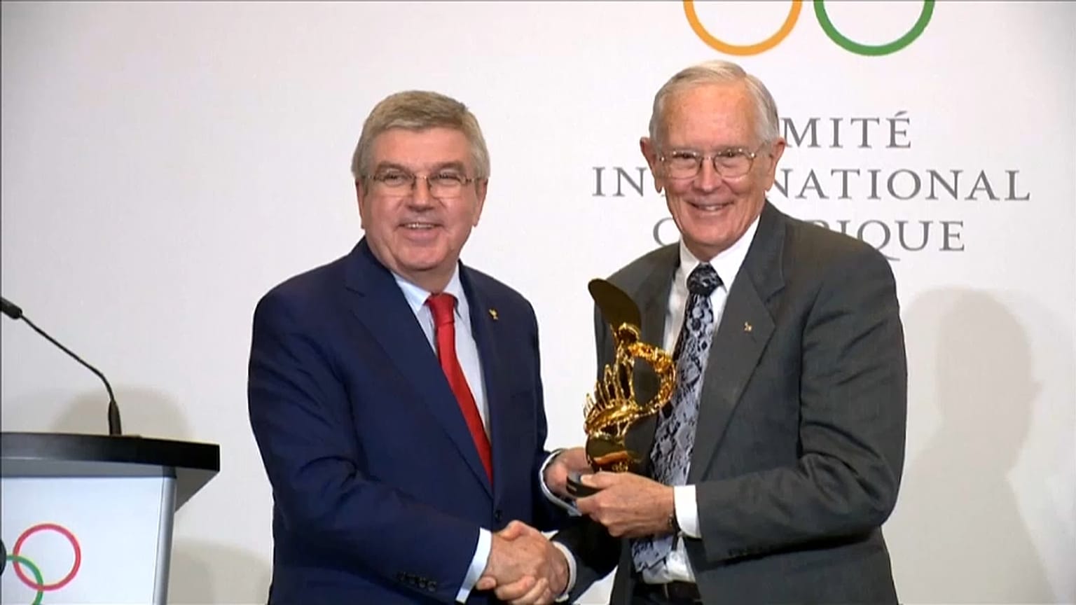 IOC-Trophäe für Mond-Hochsprung 1972