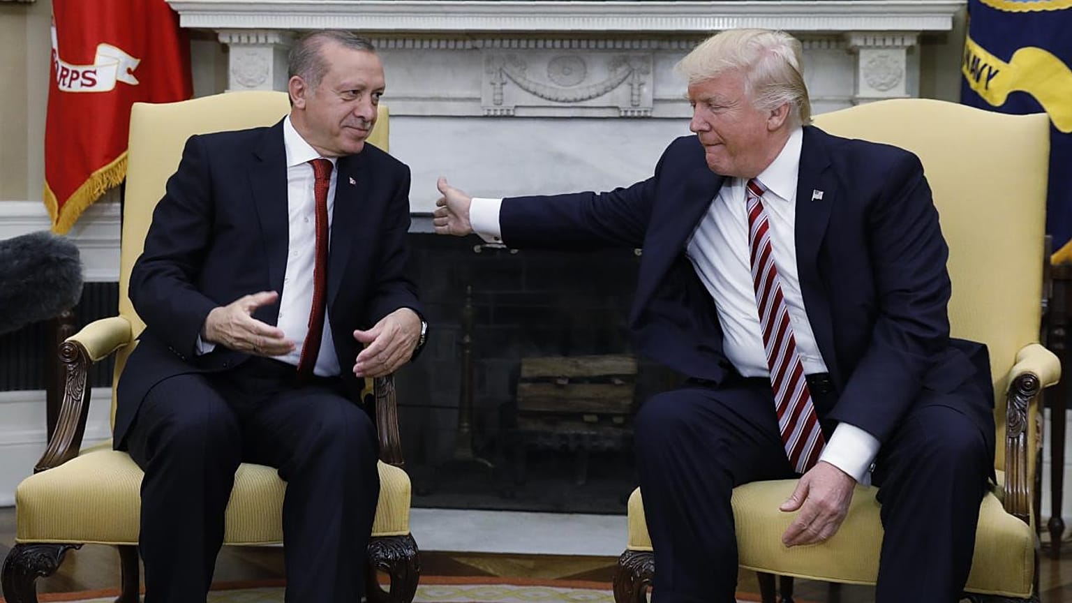 Erdoğan Trump görüşmesi