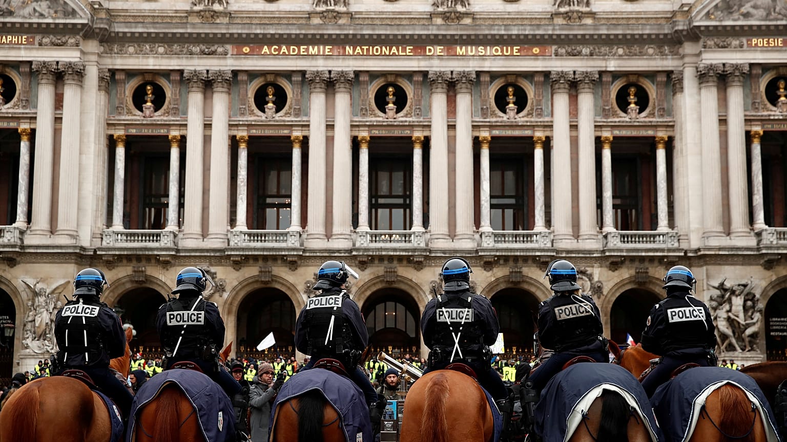 Quinto sábado de protestas de los chalecos amarillos