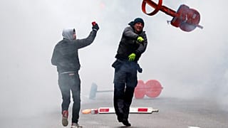 Gewaltausbrüche nach Demo gegen Migrationspakt
