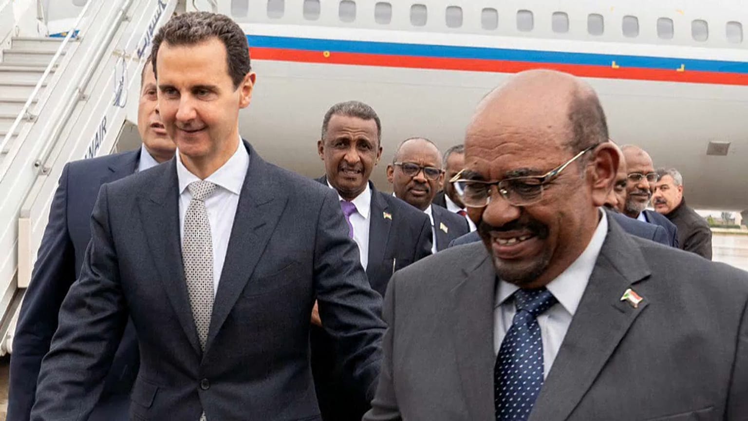 Le président soudanais rencontre Assad à Damas 