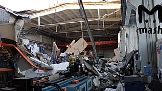 Обрушение здания в Подмосковье