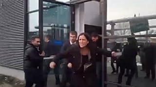 Hungarian MPs forcibly removed from offices of state-run TV station