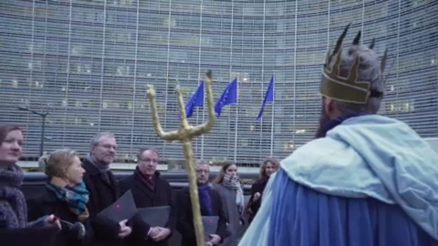 Movilización en Bruselas para exigir el fin a la sobrepesca