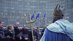 Movilización en Bruselas para exigir el fin a la sobrepesca
