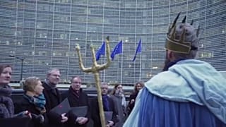 Movilización en Bruselas para exigir el fin a la sobrepesca