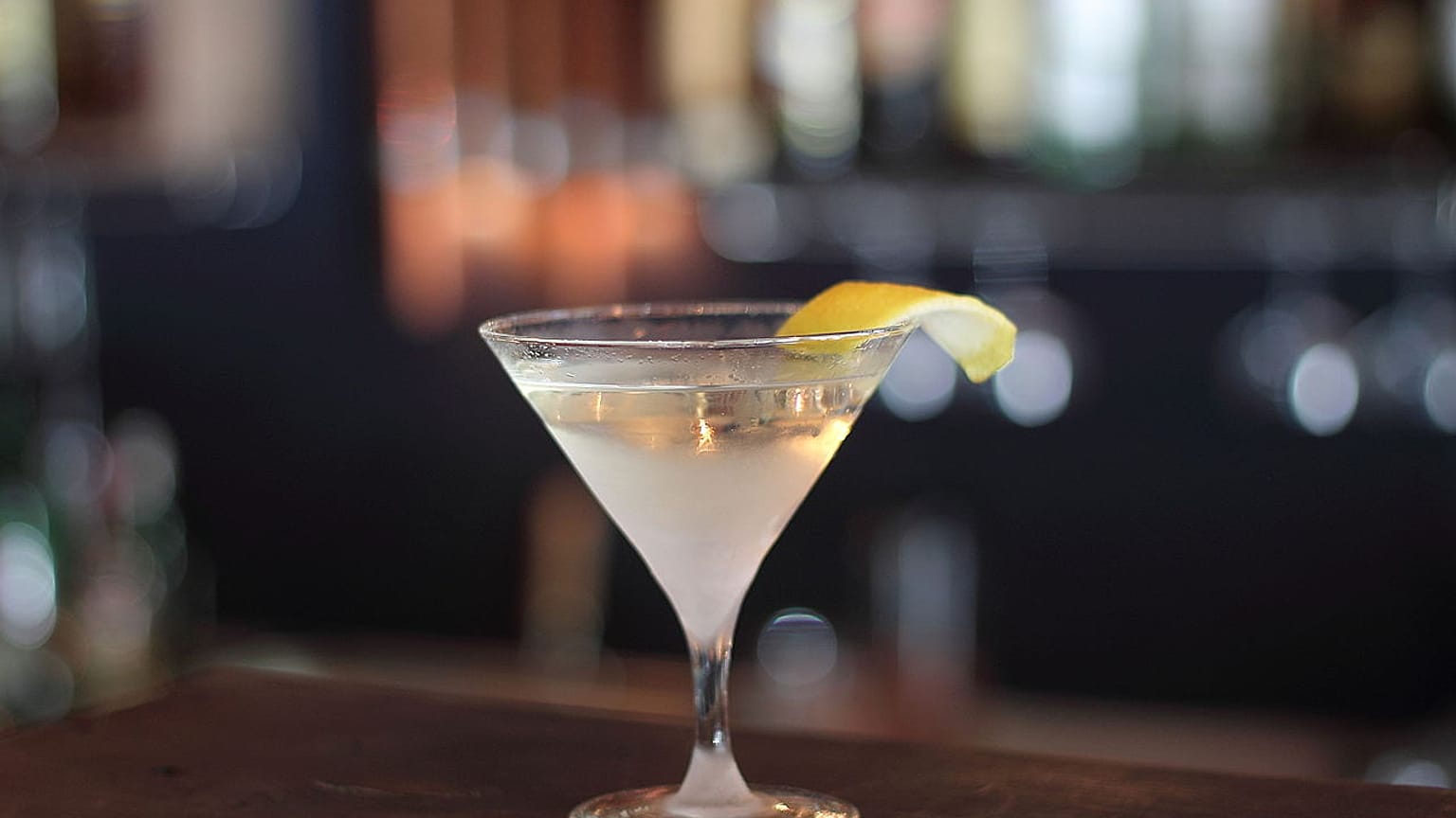 James Bond favours a dry martini, shaken not stirred.