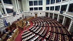 Γενική άποψη της Ολομέλειας της Βουλής
