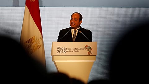 Egyptian President Abdel Fattah al-Sisi