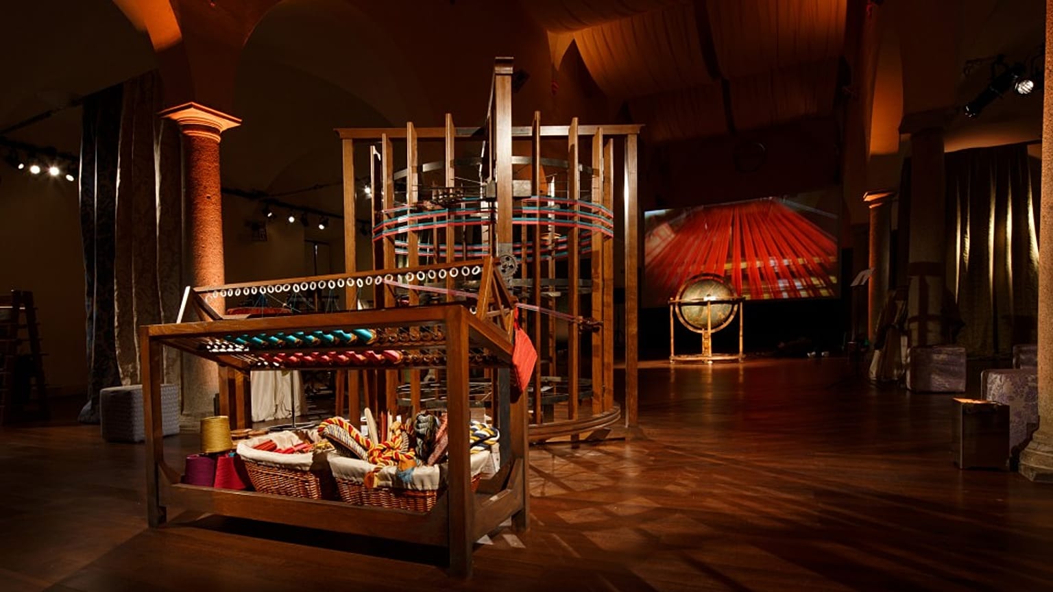 The old silk factory using Da Vinci's 500-year-old machine design