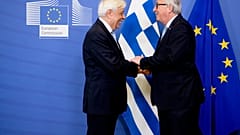 Σε εξαιρετικό κλίμα η συνάντηση Παυλόπουλου-Γιούνκερ