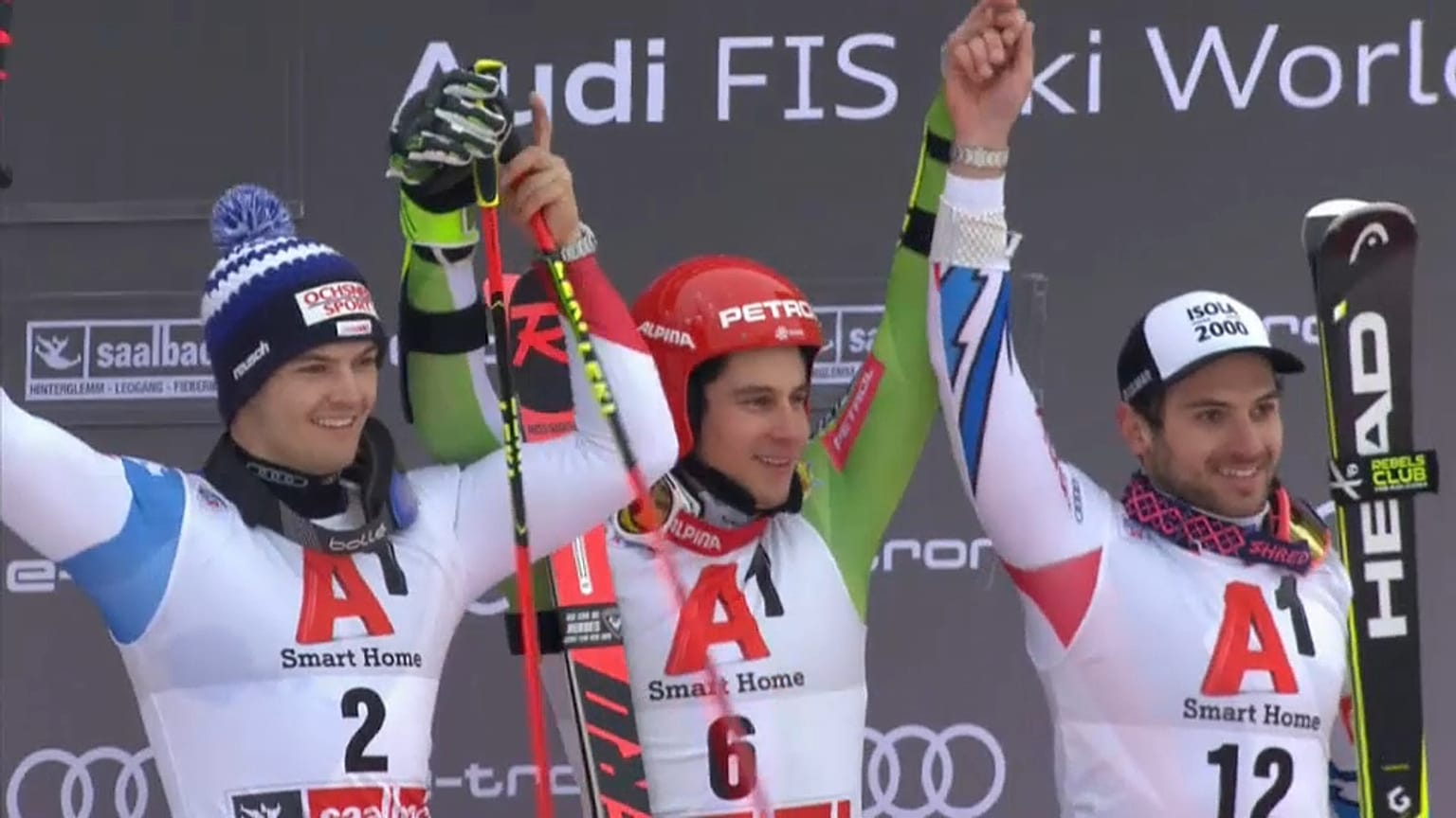 Zan Kranjec hace historia en el gigante de Saalbach