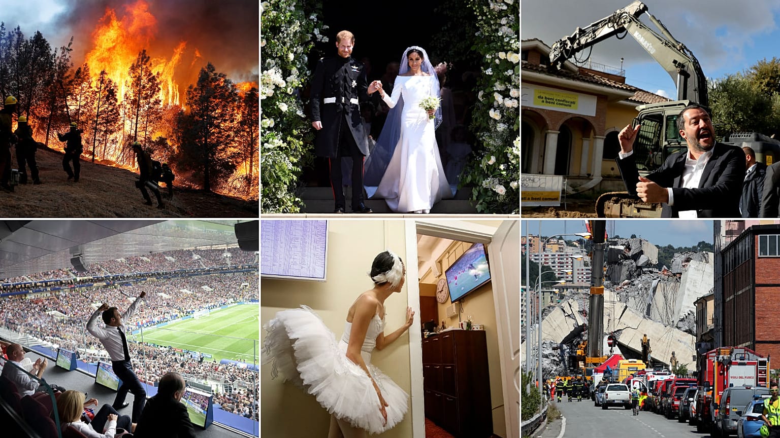 Euronews' favourite pictures of the year: How many of them can you identify?