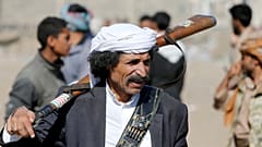 مقاتل حوثي في صنعاء 