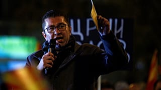 ΠΓΔΜ: Αντικυβερνητική διαδήλωση για τη Συμφωνία των Πρεσπών 