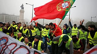 Des "gilets jaunes" au Portugal