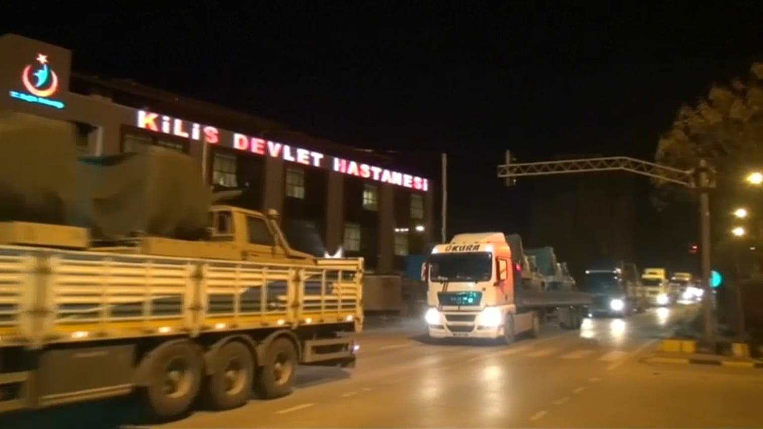 Video | Suriye'ye askeri harekât: Sınır birliklerine Kilis üzerinden sevkiyat