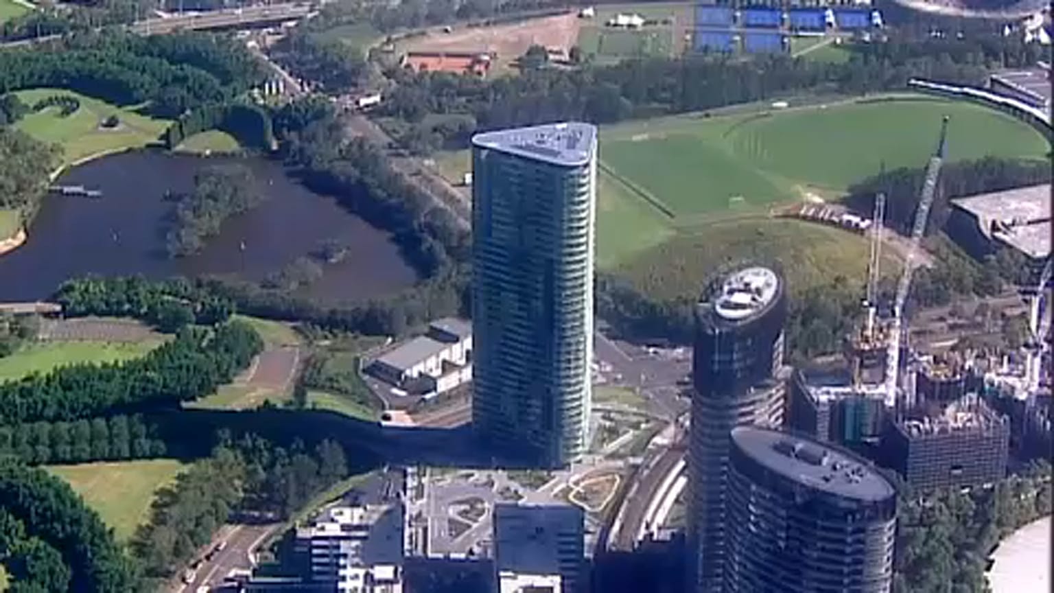 Megrogyott egy nemrég épített toronyház Sydney-ben