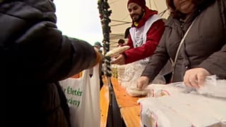 Budapest: Die Armenspeisung zu Weihnachten wird immer wichtiger