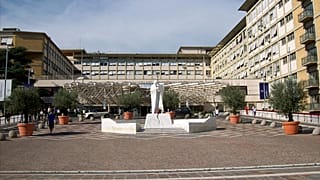 Gemelli hospital in Rome