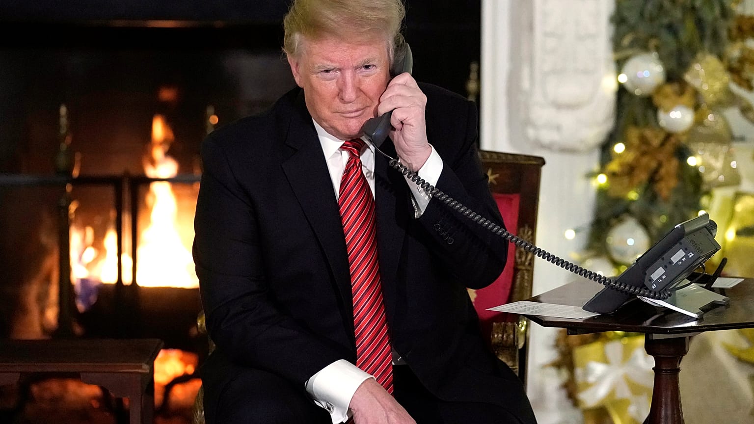 Amarga Navidad en la Casa Blanca