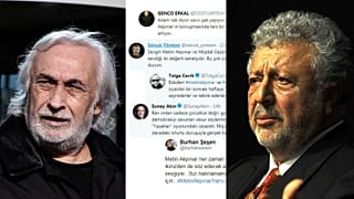 Akpınar ve Gezen'e sanatçılardan destek mesajı yağdı