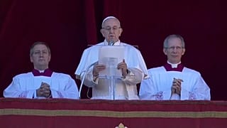 Pope prays for peace and brotherhood in Christmas message