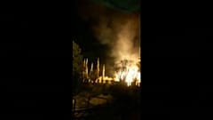 حزب الله ينشر فيديو يقول إنه للدفاعات الجوية السورية خلال تصديها  للهجوم الإسرائيلي