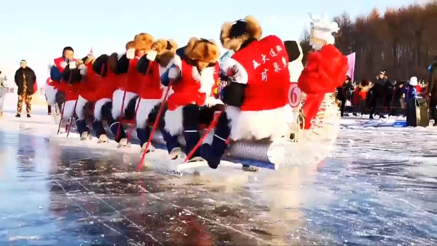 Chine : Les dragons qui chauffent la glace