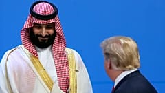 U.S. President Donald Trump and Saudi Arabia's Crown Prince Mohammed bin Sa