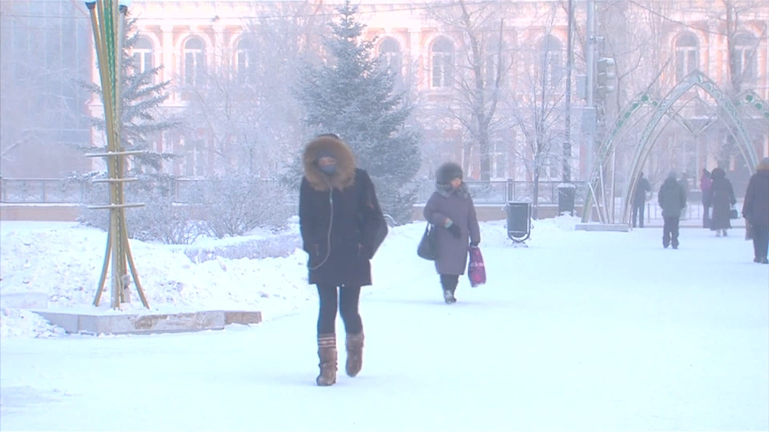Siberia: il gelo "infernale" di Irkutsk