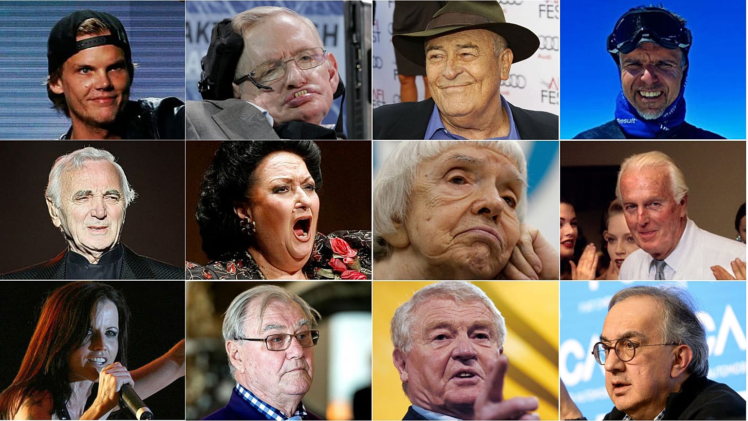Gone but not forgotten: A look back at Europeans who died in 2018