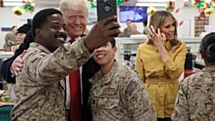 Trump auf Überraschungsbesuch im Irak
